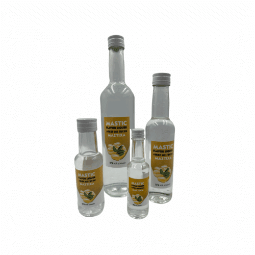 Liqueur crétoise de mastiha Spitiko Meraki en bouteille de 500 ml