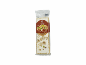 Nougat grec artisanal aux fruits secs – barre moelleuse de 70 g