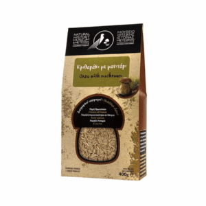 Orzo greco con funghi porcini 400 g - Museo di Storia Naturale di Meteora