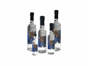 Ouzo crétois Spitiko Meraki 500 ml – 100 % distillation avec anis, mastiha et herbes de Crète