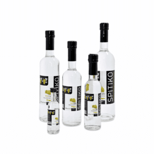 Organic Cretan Raki Homemade Meraki 500 ml - Traditional Tsikoudia from Crete