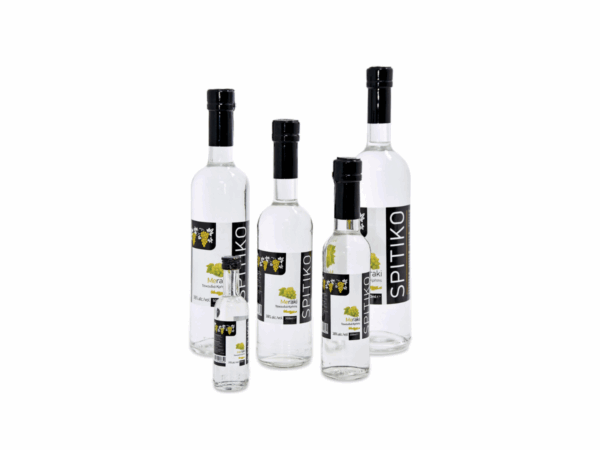 Raki crétois bio Spitiko Meraki 500 ml – Tsikoudia traditionnelle de Crète