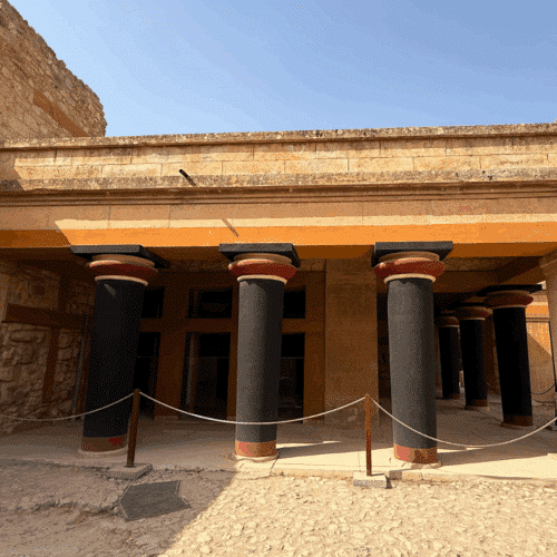Palais de Knossos en Crète – visite guidée privée du site archéologique