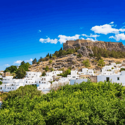 Village de Lindos et acropole antique – visite privée à Rhodes
