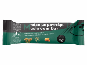 Barre énergétique aux chanterelles cacahuètes et miel Meteora Museum 50 g