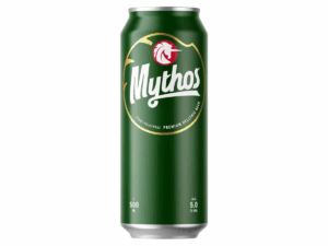 Mythos Lager 500 ml beer can