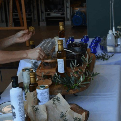 Dégustation d’huile d’olive à Rhodes avec produits locaux