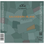 Étiquette du vin blanc grec Sauvignon Blanc 2024 – Douloufakis Winery