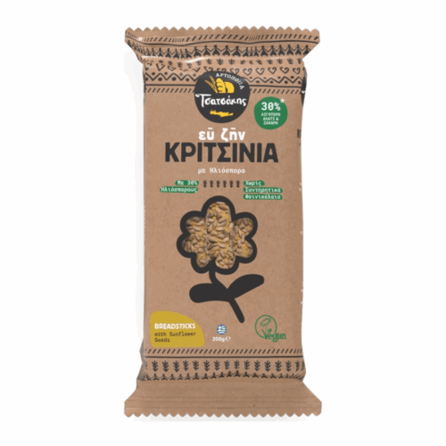 Greek gressins with sunflower seeds Tsatsakis 200 g