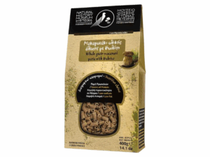 Griechische Vollkornmakkaroni mit Steinpilzen 400 g - Meteora Museum