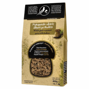 Maccheroni greci integrali con funghi porcini 400 g - Museo Meteora