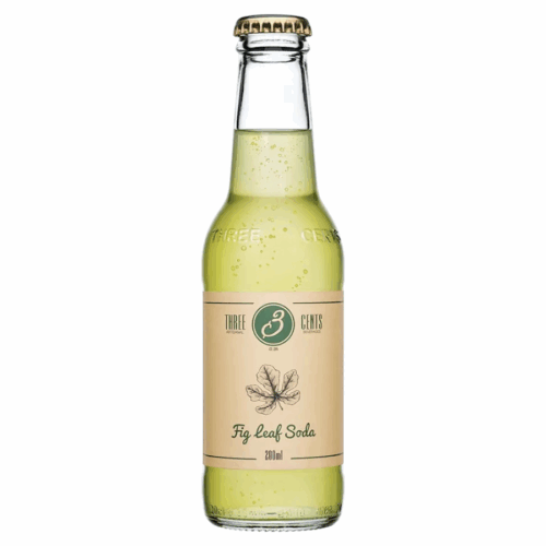Soda feuille de figuier Three Cents en bouteille
