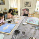 Εργαστήριο ζωγραφικής μεταξωτού μαντηλιού στην Αθήνα