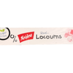 English side of the Koulou sugar-free loukoumi box with sugar free label