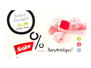 Sugar-free Greek Loukoumi with stevia Koulou 150 g