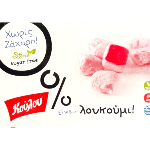 Sugar-free Greek Loukoumi with stevia Koulou 150 g