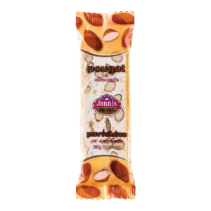 Jannis Mandel-Nougat 50 g - Griechischer Nougatriegel