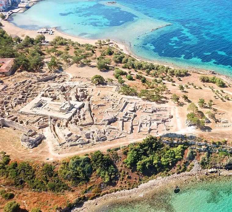 Visite à pied du sanctuaire de Kolona et de la ville d'Égine