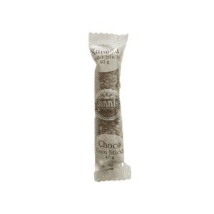 Barretta individuale Jannis al cocco e cacao, 40 g, dolce al cocco e al cacao.