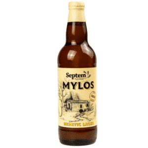 Bottiglia di Septem Mylos Heretic Lager 500 ml