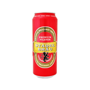 Lattina di birra Stadelbräu Pilsner da 500 ml, lager premium