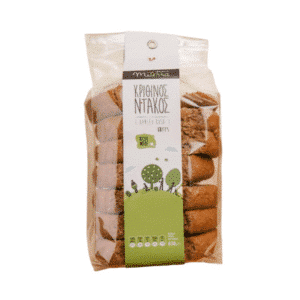 Confezione da 630 g di mini fette biscottate d'orzo Miterra, snack tradizionale greco