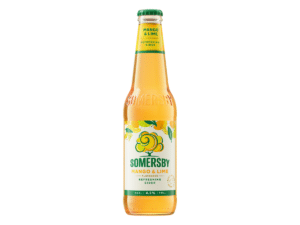 Somersby Mango & Lime Cider Bottle 330 ml, fruity and refreshing drink