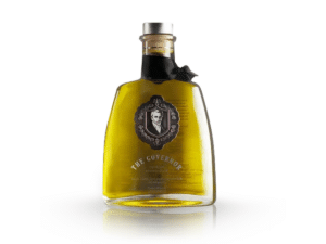 Huile d’olive extra vierge The Governor édition premium 500 ml, bouteille élégante