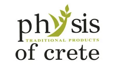 Logo Physis of Crete, marque de produits traditionnels de Crète