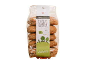 600 g pack of Miterra barley mini-crackers, traditional Greek snack