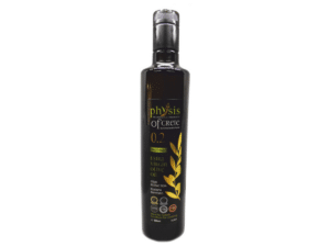 Bouteille 500 ml d’huile d’olive extra vierge Dorika Physis of Crete