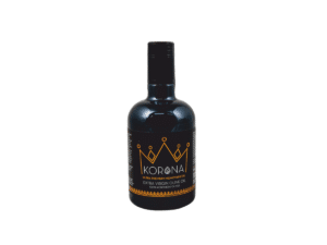 Huile d’olive extra vierge Korona 500 ml en bouteille noire premium
