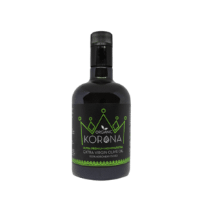 Korona βιολογικό έξτρα παρθένο ελαιόλαδο 500 ml premium μαύρο μπουκάλι