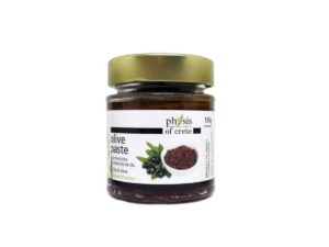 Pâte d’olives Kalamon noires Physis of Crete 135 g en bocal