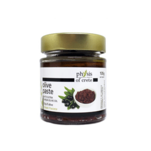 Pasta di olive nere Kalamon di Physis di Creta 135 g in barattolo