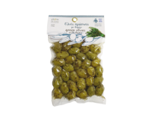 Olives vertes au thym Physis of Crete sous vide 250 g